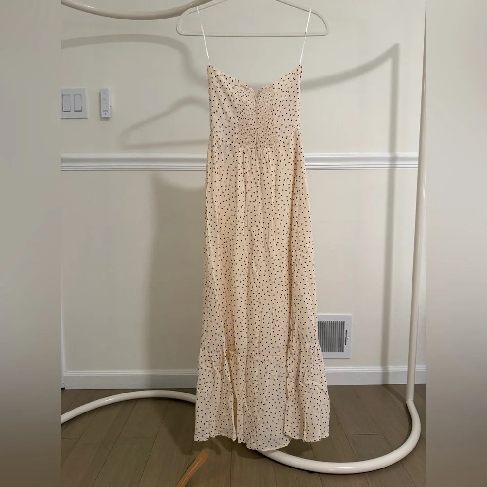 Reformation Arta Dress, Salt + Pepper - Picture 5 of 9